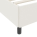 Cabezal de cama  Crema 120x190 cm de tela de pana