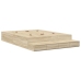Estructura de Cama con Almacenamiento  Roble Sonoma Madera Elaborada