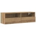 Mueble de Televisión  de Roble Artisan 100x30x30 cm de Madera Elaborada