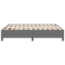 Cama Box Spring  Gris Claro Super King Tela de Corduroy