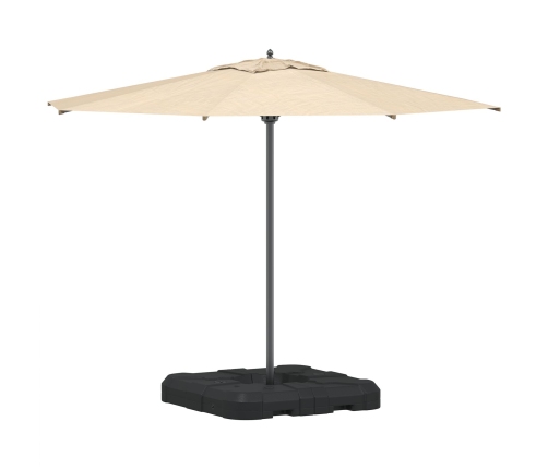 Set de Base para Paraguas de 2 Piezas : 110kg de Arena o 70kg de Agua