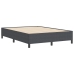Cama  Gris Oscuro 140x190 cm Tela de Corduroy