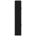 Armarios  2 pcs Negro Roble 69,5x34x180 cm Madera ingenierizada