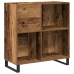 Armario de registros  Roble Artesanal 84,5x38x89 cm Madera elaborada