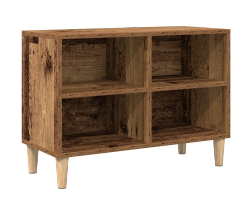 Cabinet de TV con Patas de Madera Madera Antigua 69.5x30x50 cm