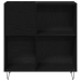 Armario para Registros en Roble Negro 84.5x38x90 cm
