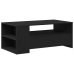Mesa de Café de Roble Negro 102x55x43.5 cm Hecha de Madera Ingenierizada