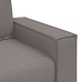 Sofá de 3 plazas  Taupe 180 cm Tela