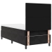Cama Box Spring con Colchón y LED Negra 90x200 cm de Terciopelo