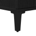 Conjunto de Muebles de Baño  Set de 3 Roble Negro Madera Diseñada