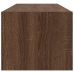Aparador de TV  Marrón Roble 100x31x25,5 cm Madera elaborada