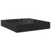 Base de cama de almacenamiento  de roble negro 200x200 cm