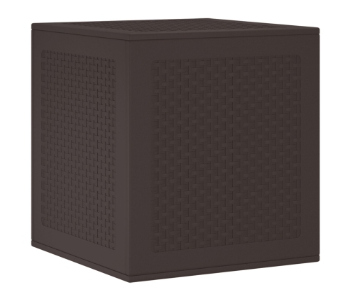 Caja de Almacenamiento Marrón 55x53x57 cm PP