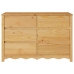 Cómoda  ""DRAMMEN"" 111x43x73,5 cm de Madera Sólida de Pino