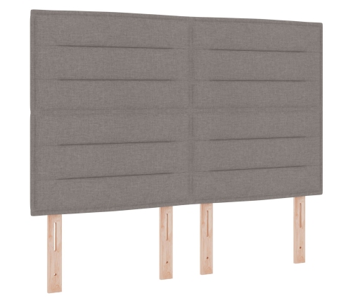 Cabecera LED  Diseño Lines Taupe 80 cm Tela
