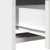 Set de Tocador de 2 Piezas  con LED de Madera Blanca