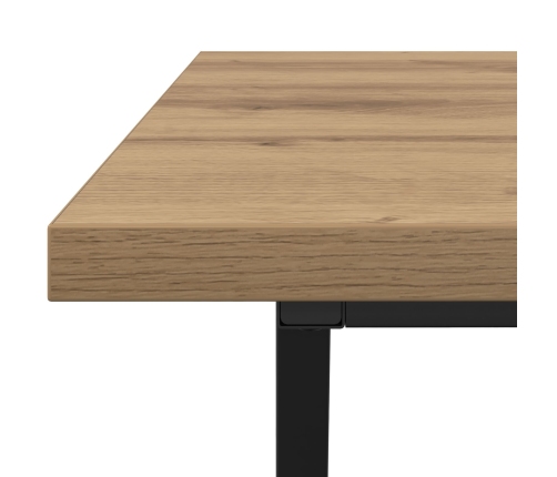 Mesa de café  Artisan de roble 100x50x40 cm, de madera de ingeniería y metal