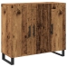 Sideboard  con 3 puertas de madera vieja 90x34x80 cm de madera compuesta