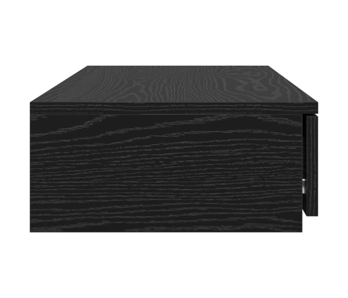 Cajones de cama  en negro, 75 x 36,5 x 16,5 cm, de madera contrachapada