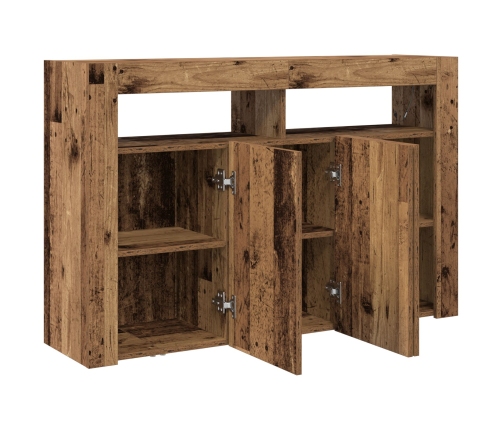 Aparador  Madera Vieja Madera Engineered 116 x 30 x 75 cm Aparador