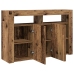 Aparador  Madera Vieja Madera Engineered 116 x 30 x 75 cm Aparador