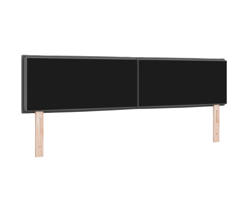 Cabecera  Diseño de Líneas Gris Oscuro 90 cm Tela
