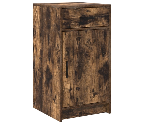 Sideboard  de Roble Ahumado 40x41x75 cm de Madera Compuesta