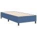 Cama Box Spring  Azul 90x200 cm en Tela de Pana