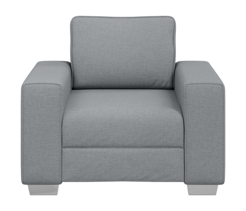 Sillón  Gris Claro 59 cm Tela