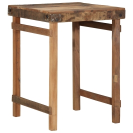 Mesa de Comedor  55x60x76 cm de Madera Reclamada