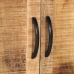 Aparador 55x35x70 cm de Madera Maciza Rústica