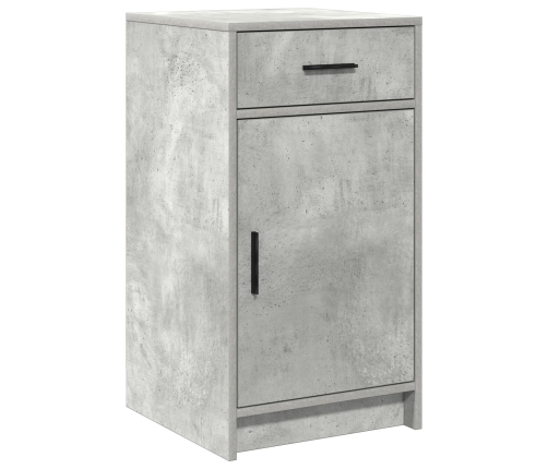 Mueble de Entrada Gris Concreto 40x41x75 cm Madera Elaborada