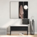 Conjunto de Muebles para Pasillo  en Madera Ingenierizada de Roble Negro