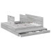 Estructura de Cama  Gris Sonoma 200x200 cm