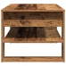 Mesa de café  de madera reciclada 102x55x45 cm de madera de ingeniería