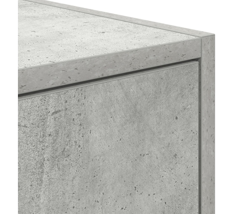 Mueble de TV  Gris Concreto Madera Compuesa 100 x 31 x 25.5 cm