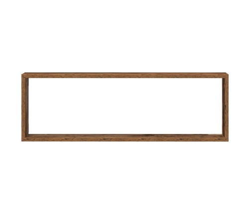 Estanterías de pared  4 pcs Madera antigua 80x15x26 cm Madera trabajada