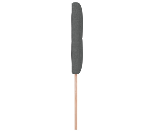 Cabecero  Botonéate Gris Oscuro 100 cm Tela