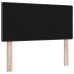 Cabecero Tufted con Botones Marrón Oscuro 80 cm de Tela