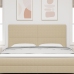 Cabecero VidaXL Diseño Sencillo Verde Claro Gris 180 cm Tela de Pana