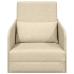 Sofá Cama  2 en 1 Crema 65x80x83 cm Tela
