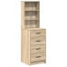 Alto Sonoma Roble 40x41x135 cm Madera Elaborada