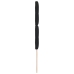 Cabecera  con botones, tapizada en terciopelo negro de 90 cm