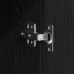 Conjunto de Muebles de Baño  Set de 3 Roble Negro Madera Diseñada