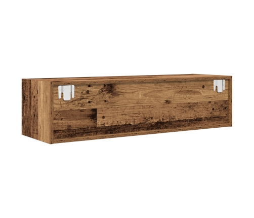 Mueble para TV Madera Vieja 100x31x25,5 cm Madera Elaborada