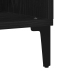 Mueble de almacenamiento Negro Roble 103,5x35x70 cm Madera elaborada