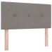 Cabecero Tufted con Botones Taupe de 90 cm