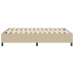 Cama con somier  Verde Claro Gris 160x200 cm Tela de Corduroy