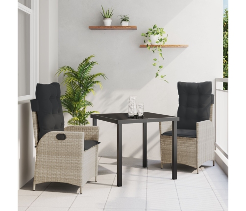 Set de 2 Gris Claro, Antracita