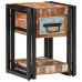 Mesitas de Noche  2 pcs 40x40x40 cm de Madera Maciza Recuperada